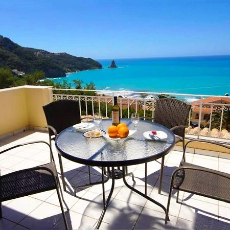 Natalia Apartment B With Panoramic Sea Views Of Agios Gordios Bay Eksteriør bilde